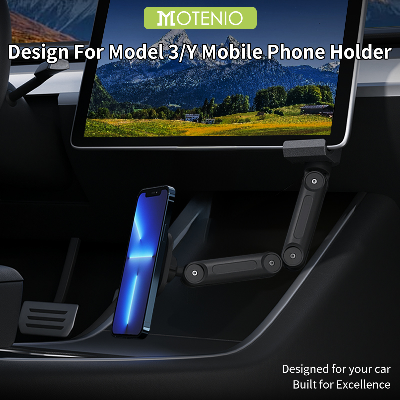 Foldable wireless magnetic pho - مراجعة Dual Phone Holder وسعره