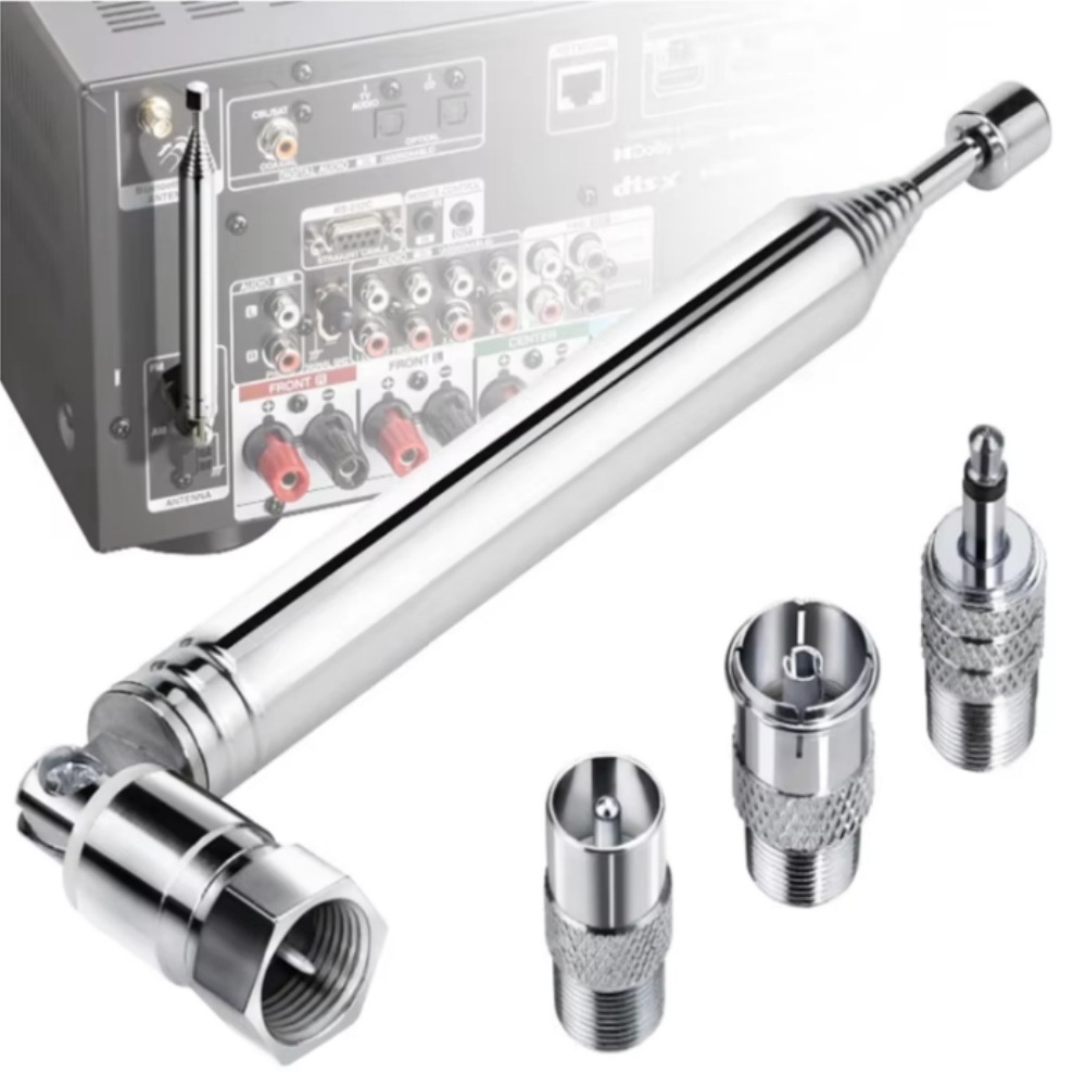 FM Radio Antenna Indoor FM Tel - مراجعة Desk Hifi Setup وسعره