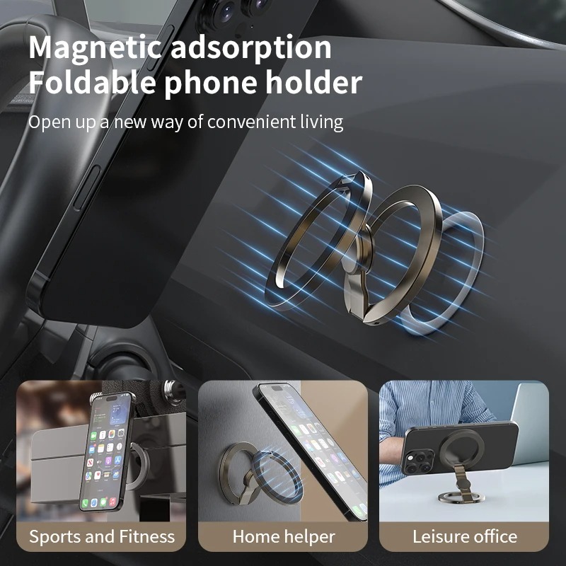 Magsafe Dual Ring Magnetic Pho - مراجعة Dual Phone Holder وسعره