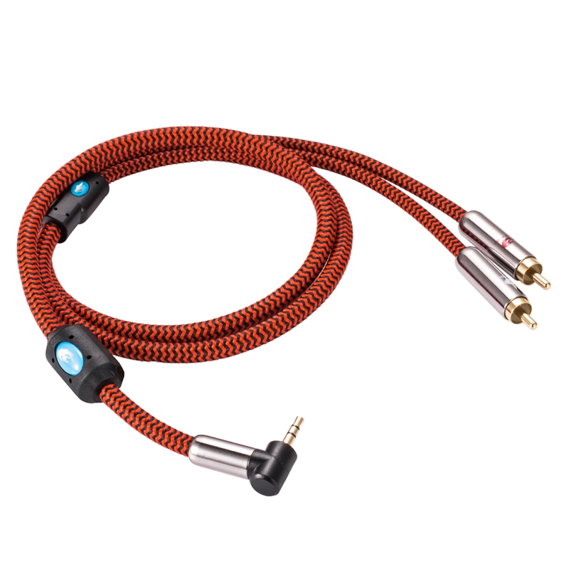 Hifi Audio Cable 90 Degree Ang - مراجعة Desk Hifi Setup وسعره