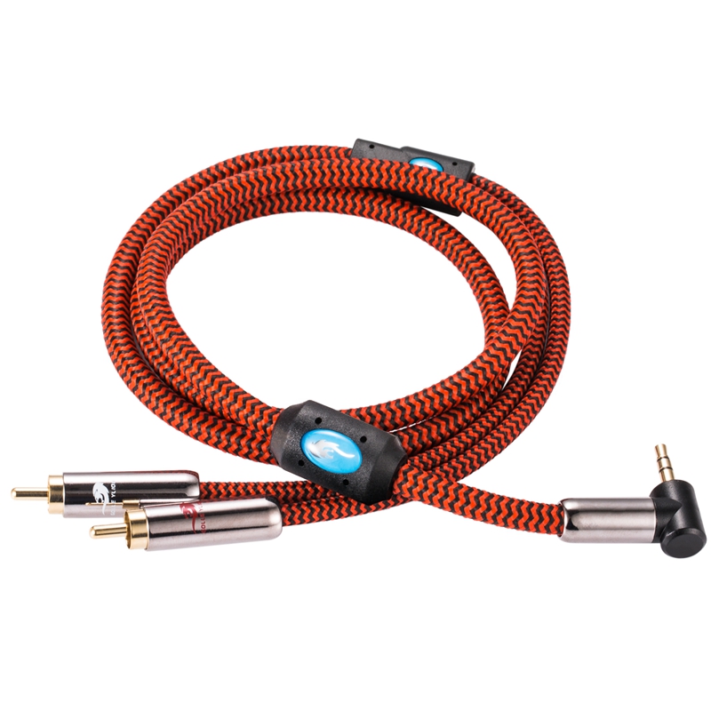 Hifi Audio Cable 90 Degree Ang - مراجعة Desk Hifi Setup وسعره