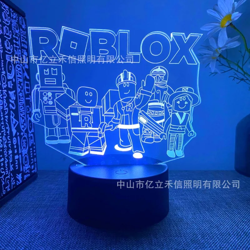 Game Peripheral Roblox 3D Nigh - مراجعة Desk Setup Lamp وسعره