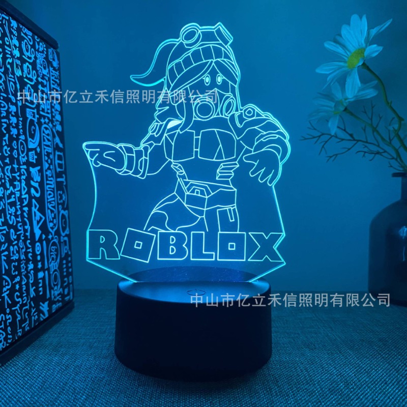 Game Peripheral Roblox 3D Nigh - مراجعة Desk Setup Lamp وسعره