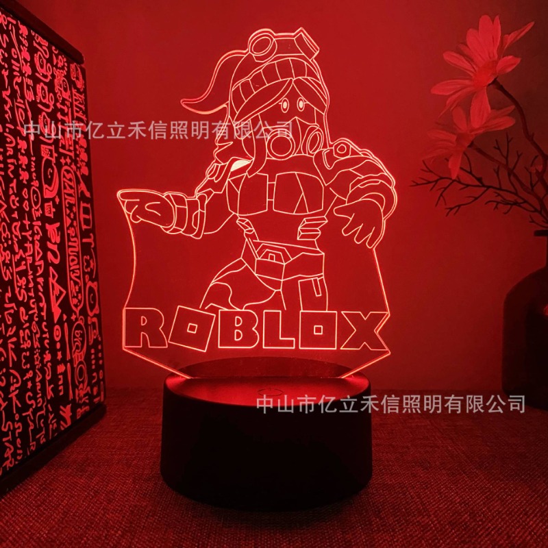 Game Peripheral Roblox 3D Nigh - مراجعة Desk Setup Lamp وسعره