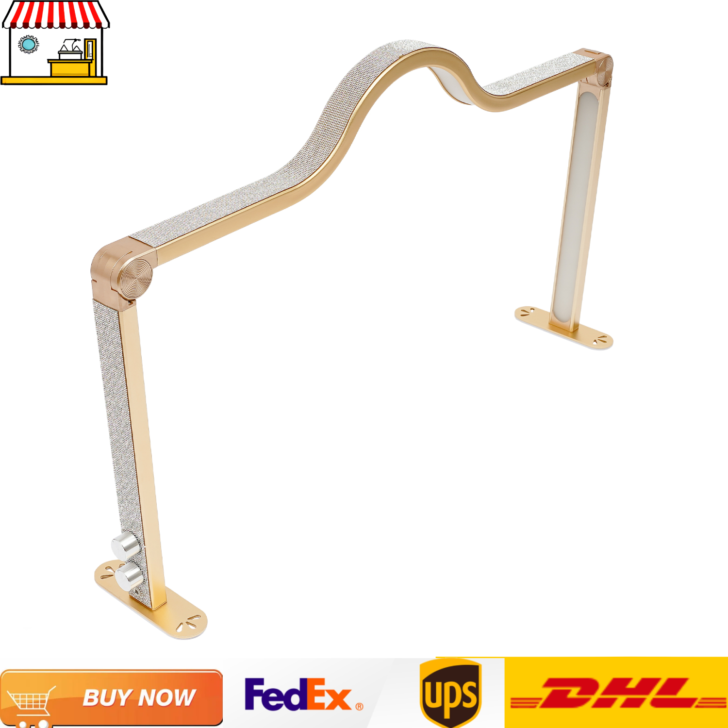 Diamonds Decorated Nail Work L - مراجعة Desk Setup Lamp وسعره
