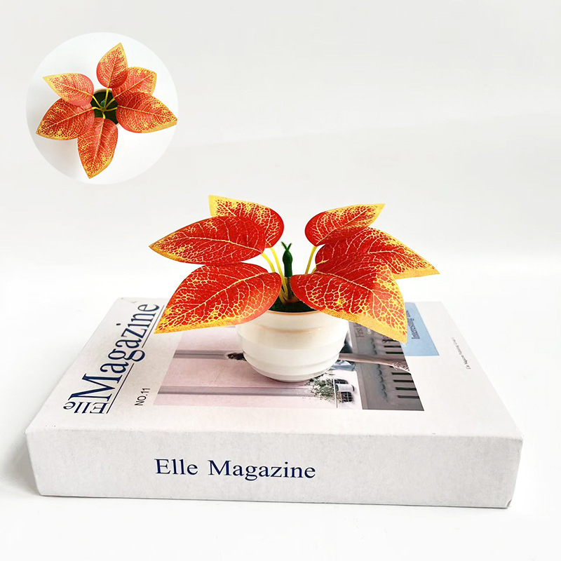 Artificial green plants in sma - مراجعة Plant Pot Small Desk وسعره