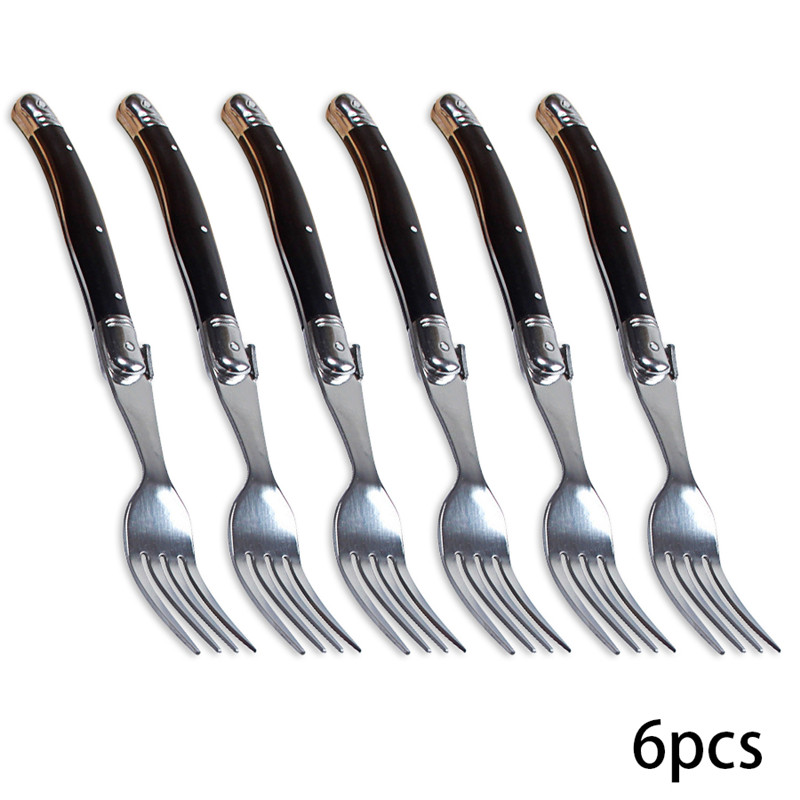 8'' Laguiole Style Black Steak - مراجعة Desk Setup Black وسعره