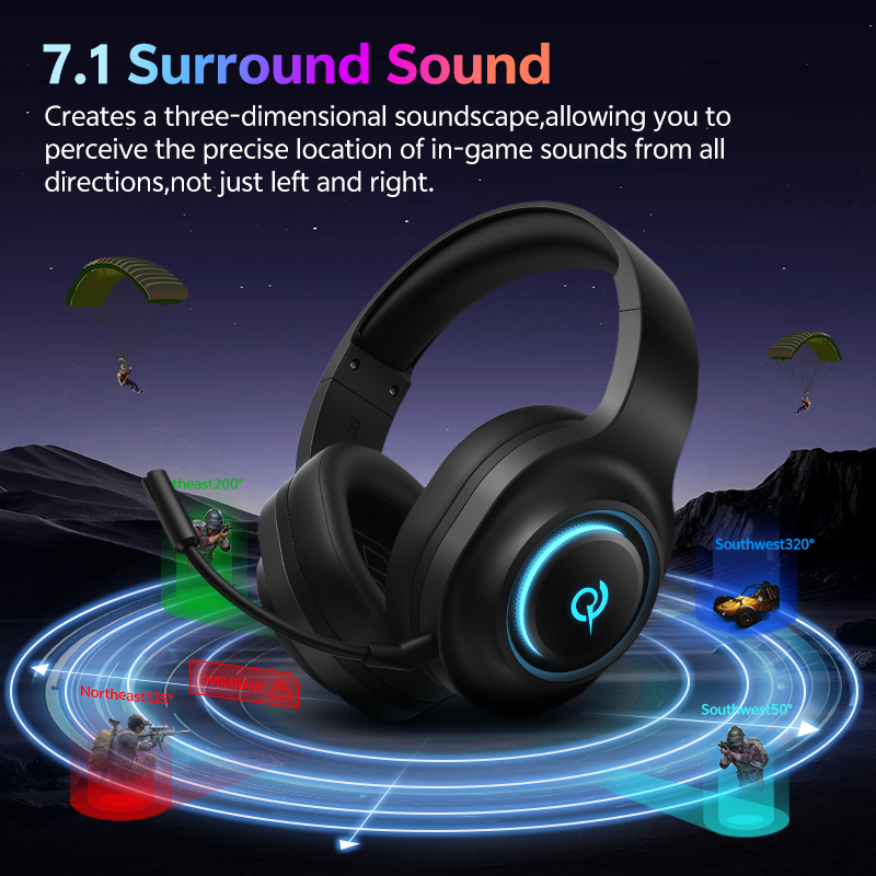 QCY Heroad V200 BH25H4GMA Gami - مراجعة Desk Hifi Setup وسعره