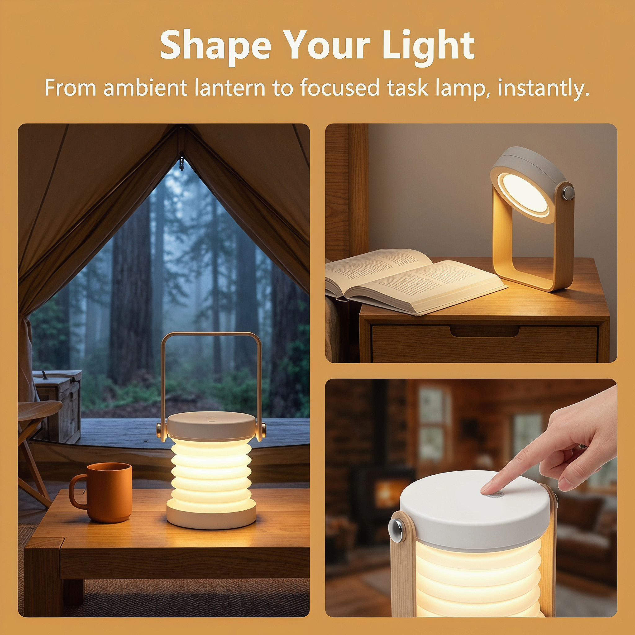 Telescopic Hanging Lantern Tab - مراجعة Desk Setup Lamp وسعره