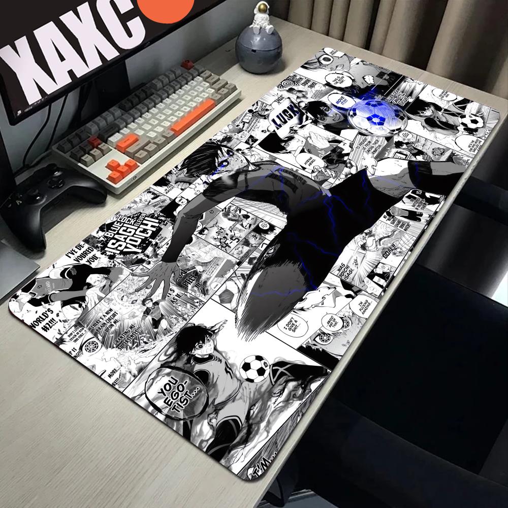 Black And White Anime Mouse Pa - مراجعة Desk Setup Black وسعره