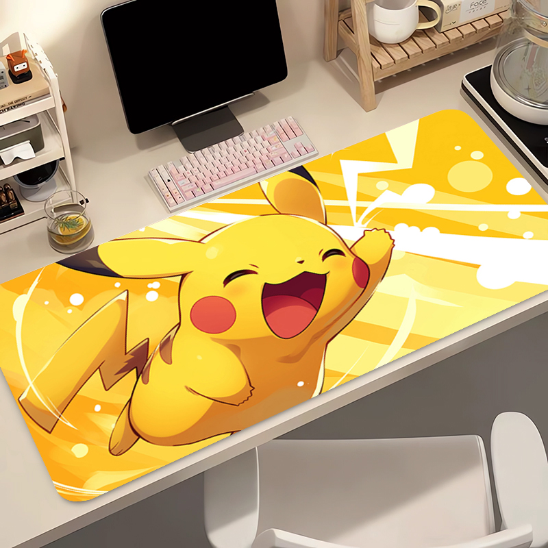 Anime Mouse Pad 90x40cm Pokemo - مراجعة Desk Setup Ideas وسعره