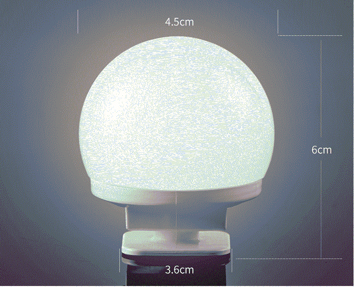 LED Light Paste Mirror Makeup  - مراجعة Desk Setup Lamp وسعره