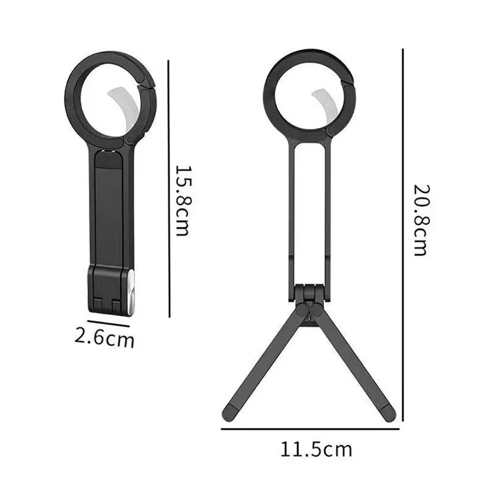 Alloy Phone Tripod Carabiner-M - مراجعة Dual Phone Holder وسعره