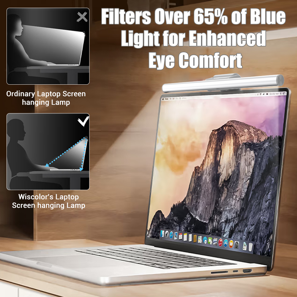 Computer Monitor Light Bar Scr - مراجعة Desk Setup Lamp وسعره