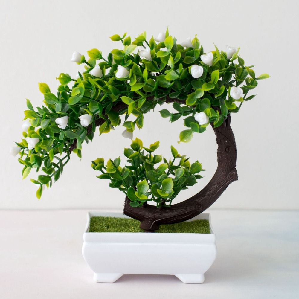 Pot New Artificial Plants Bons - مراجعة Plant Pot Small Desk وسعره