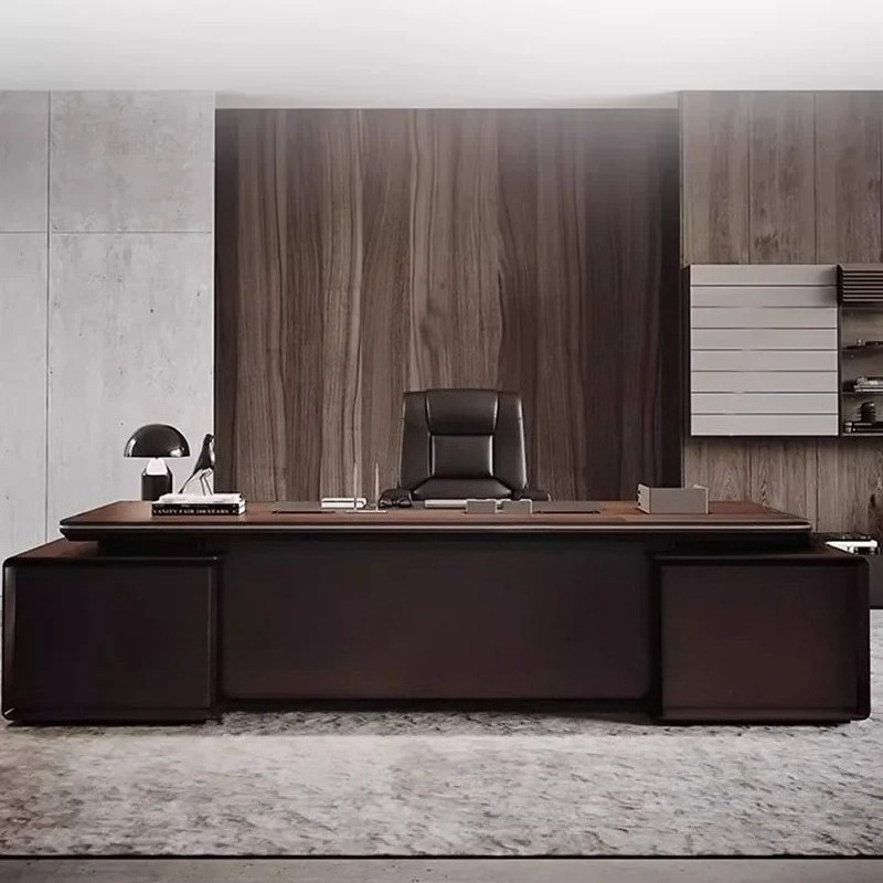 Modern Office Storage Executiv - مراجعة Desk Setup With Laptop وسعره