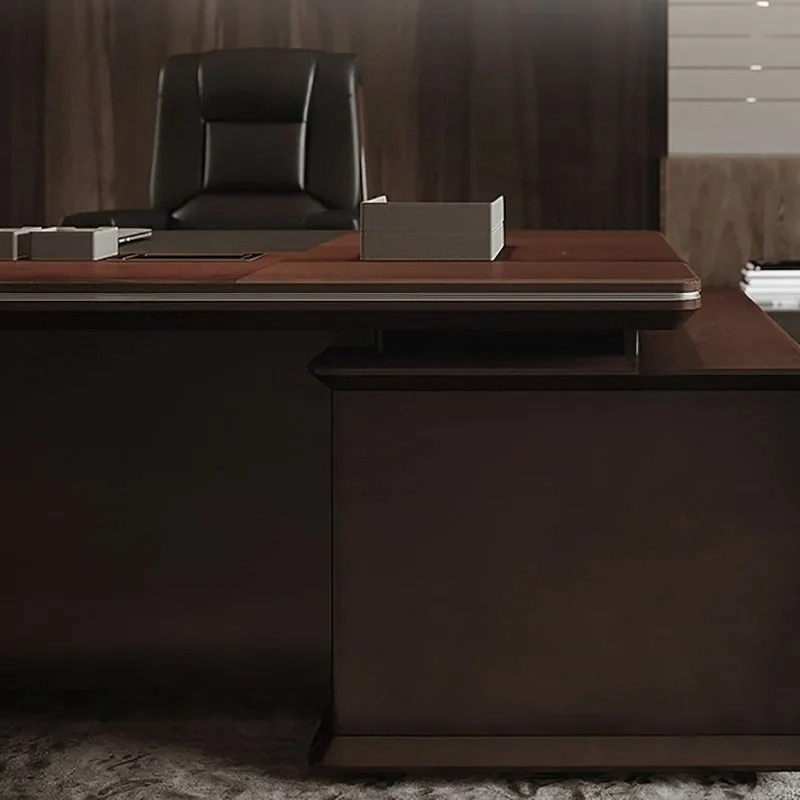 Modern Office Storage Executiv - مراجعة Desk Setup With Laptop وسعره