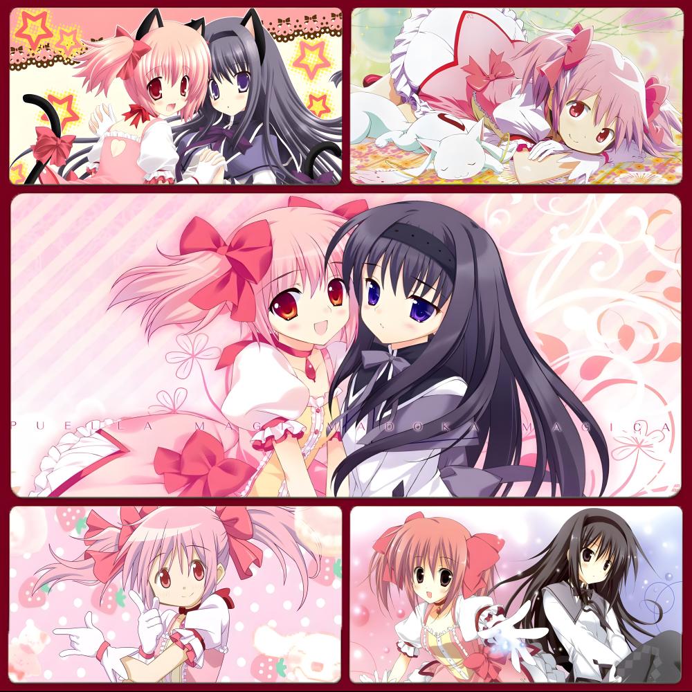 Cute Dark Anime P-Puella Magi  - مراجعة Desk Setup Dark وسعره