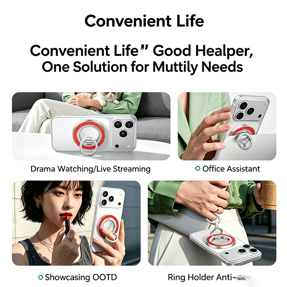 UGREEN Dual-sided Magnetic Pho - مراجعة Dual Phone Holder وسعره