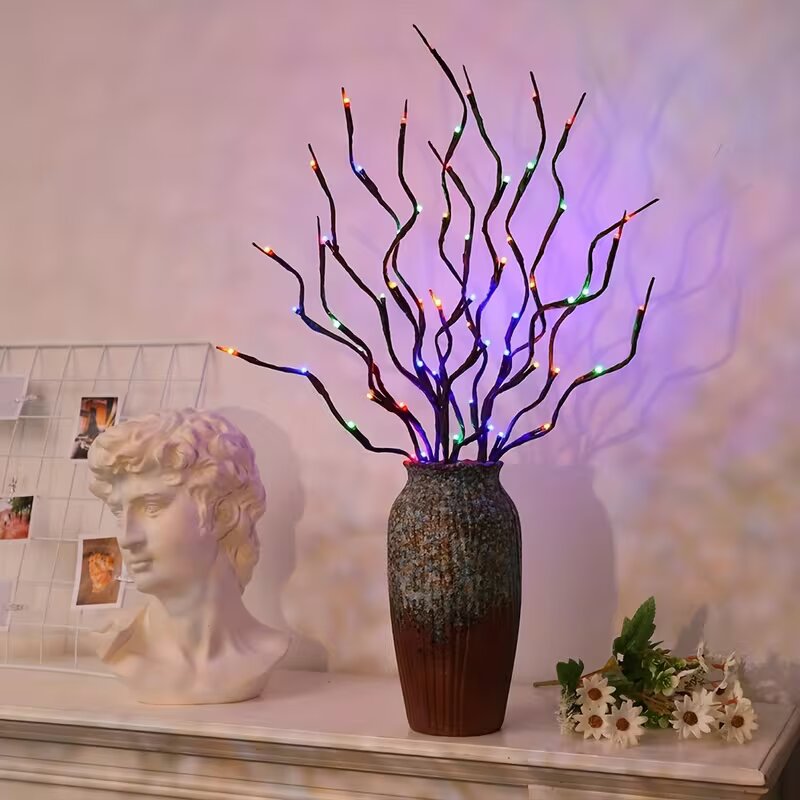 1/2PC 20LED Cherry Blossom Tre - مراجعة Desk Setup Lamp وسعره