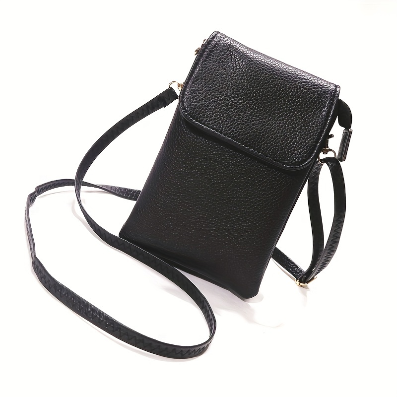 Women Leather Crossbody Phone  - مراجعة Dual Phone Holder وسعره