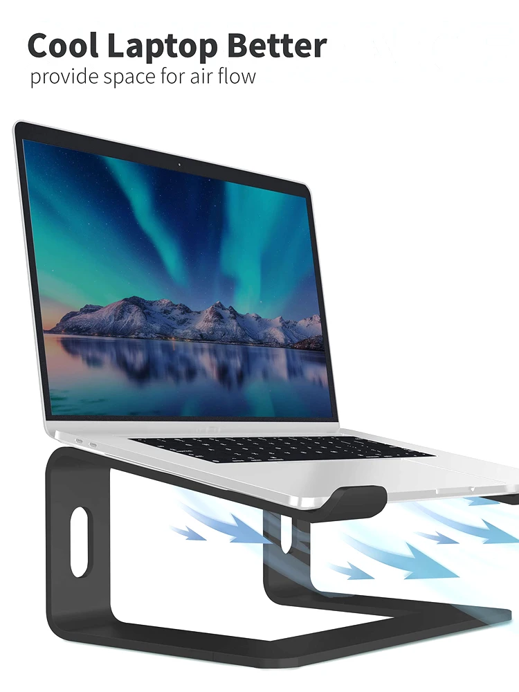 Laptop Stand Ergonomic Laptops - مراجعة Desk Setup Macbook وسعره