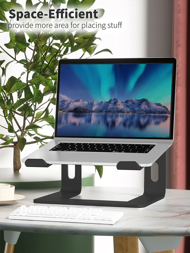 Laptop Stand Ergonomic Laptops - مراجعة Desk Setup Macbook وسعره