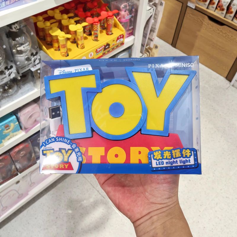 New Disney Toy Story 3d Logo N - مراجعة Desk Setup Lamp وسعره