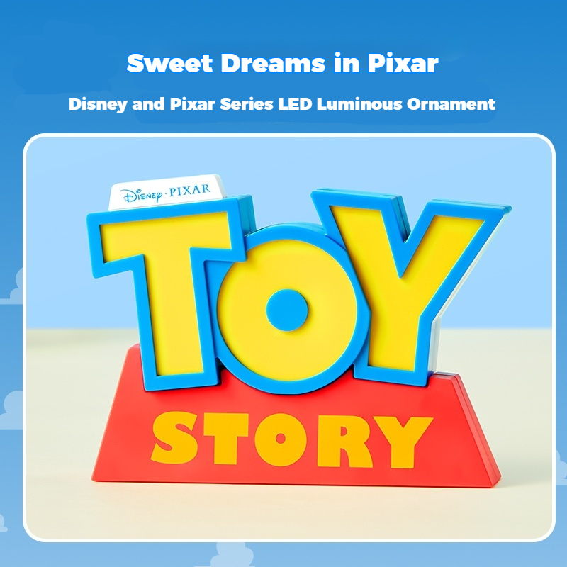 New Disney Toy Story 3d Logo N - مراجعة Desk Setup Lamp وسعره