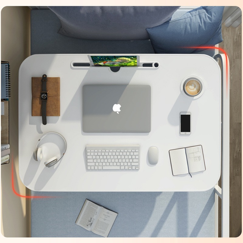 Bed desk folding small table c - مراجعة Desk Setup Ideas وسعره