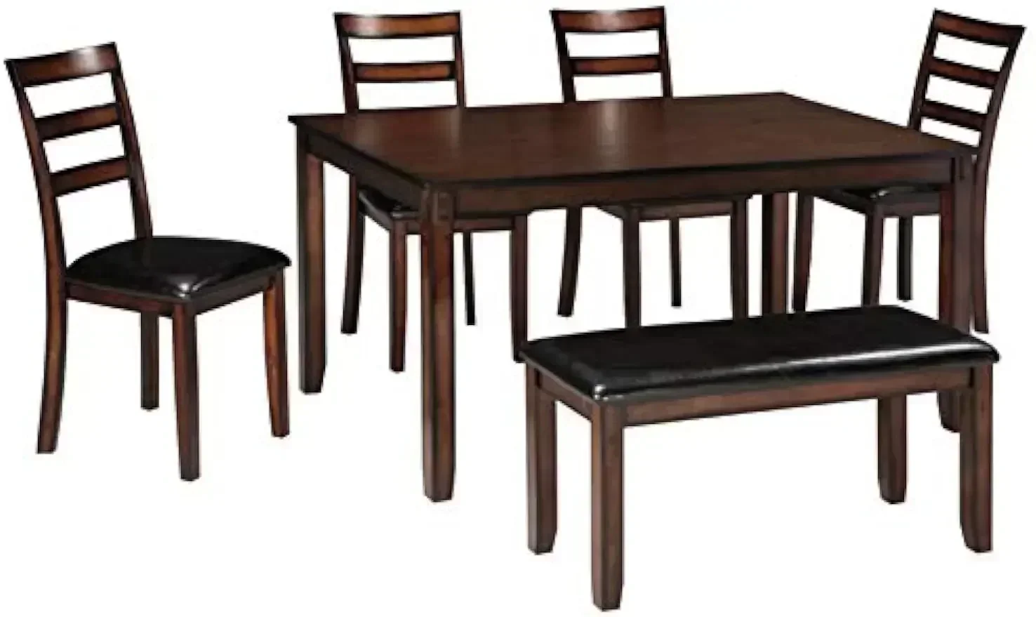 XMSJ-Coviar 6 Piece Dining Set - مراجعة Desk Setup Dark وسعره
