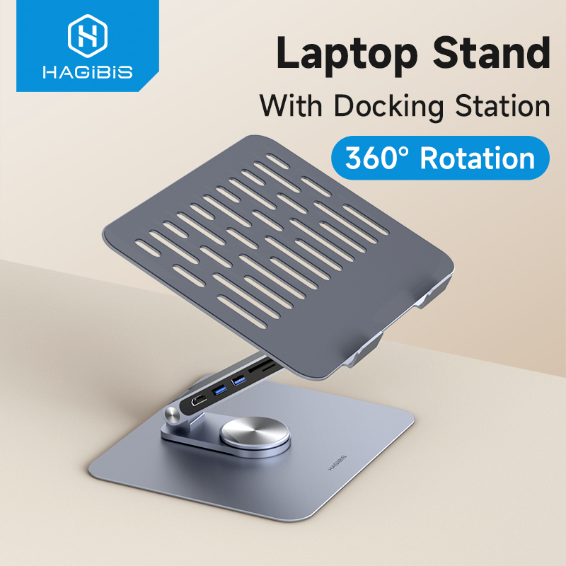 Hagibis Adjustable Aluminum La - مراجعة Desk Setup Macbook وسعره