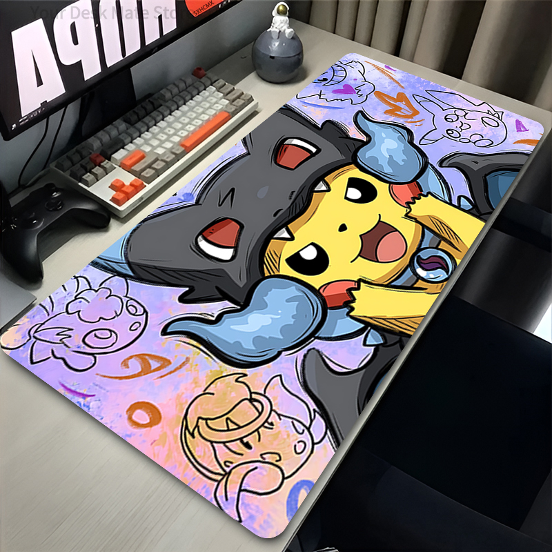 Pikachu Cosplay Dark Anime Gam - مراجعة Desk Setup Dark وسعره