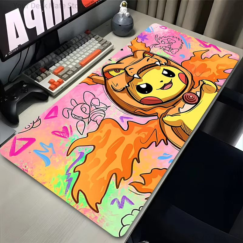Pikachu Cosplay Dark Anime Gam - مراجعة Desk Setup Dark وسعره