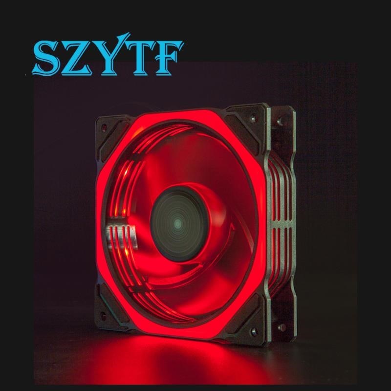 Chassis fan 12CM double-sided  - مراجعة Desk Setup Lamp وسعره