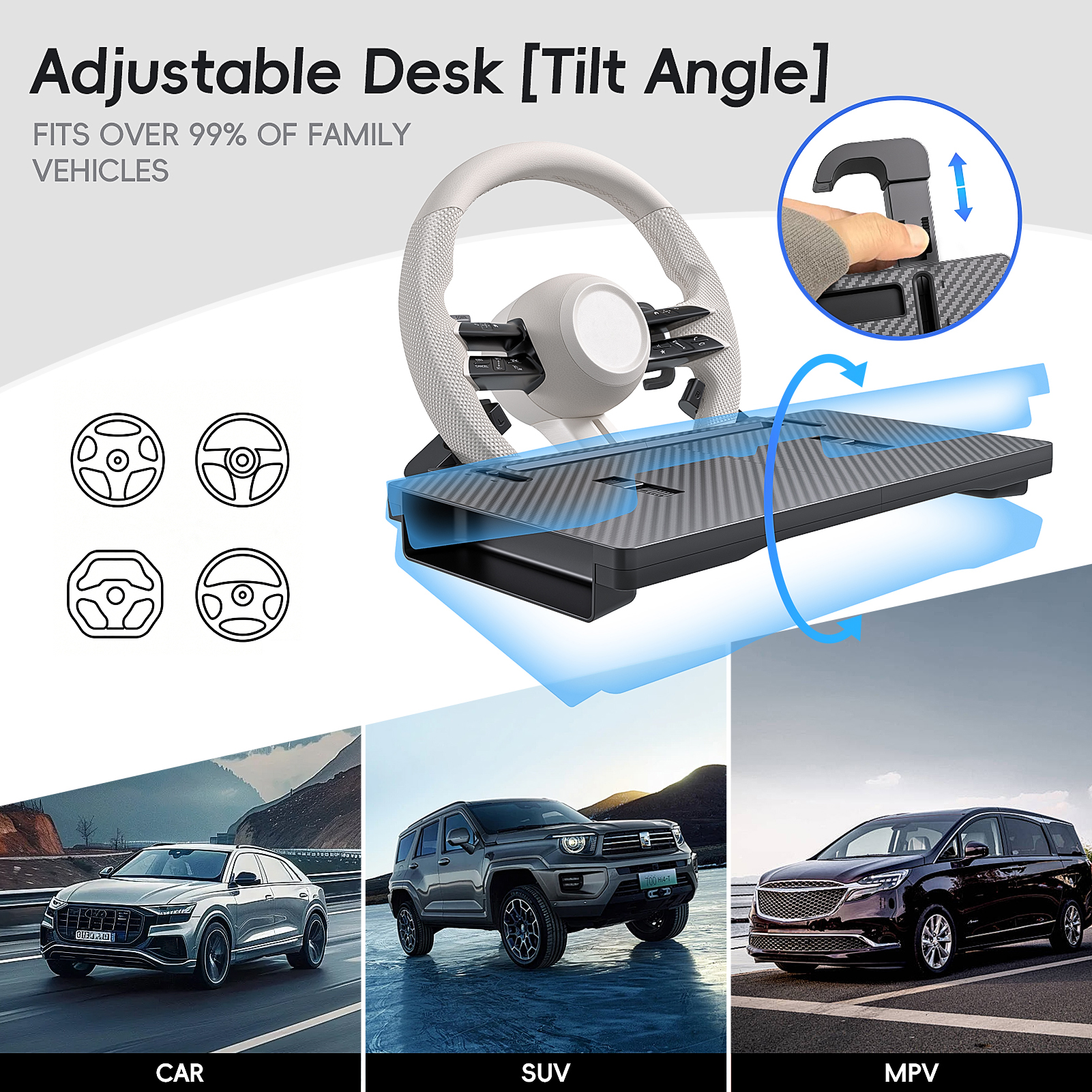 High-Grade Universal Car Steer - مراجعة Desk Setup Ideas وسعره