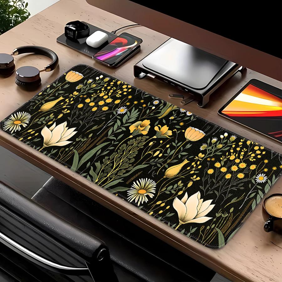 Anti slip Mouse Pad Computer L - مراجعة Desk Setup Dark وسعره