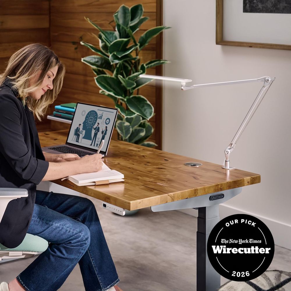 Adjustable 3-Color LED Desk La - مراجعة Desk Setup Black وسعره
