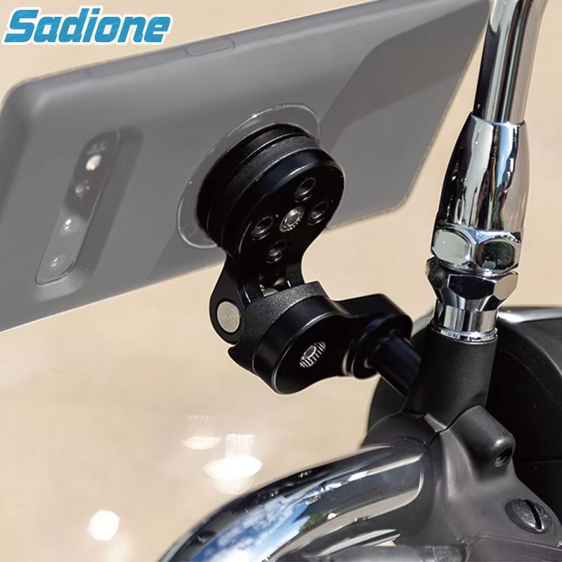 Phone Holder Stem Triple Tree  - مراجعة Dual Phone Holder وسعره