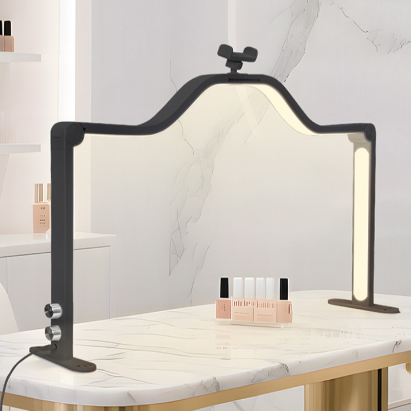 48W Half Moon Nail Lamp Double - مراجعة Desk Setup Lamp وسعره