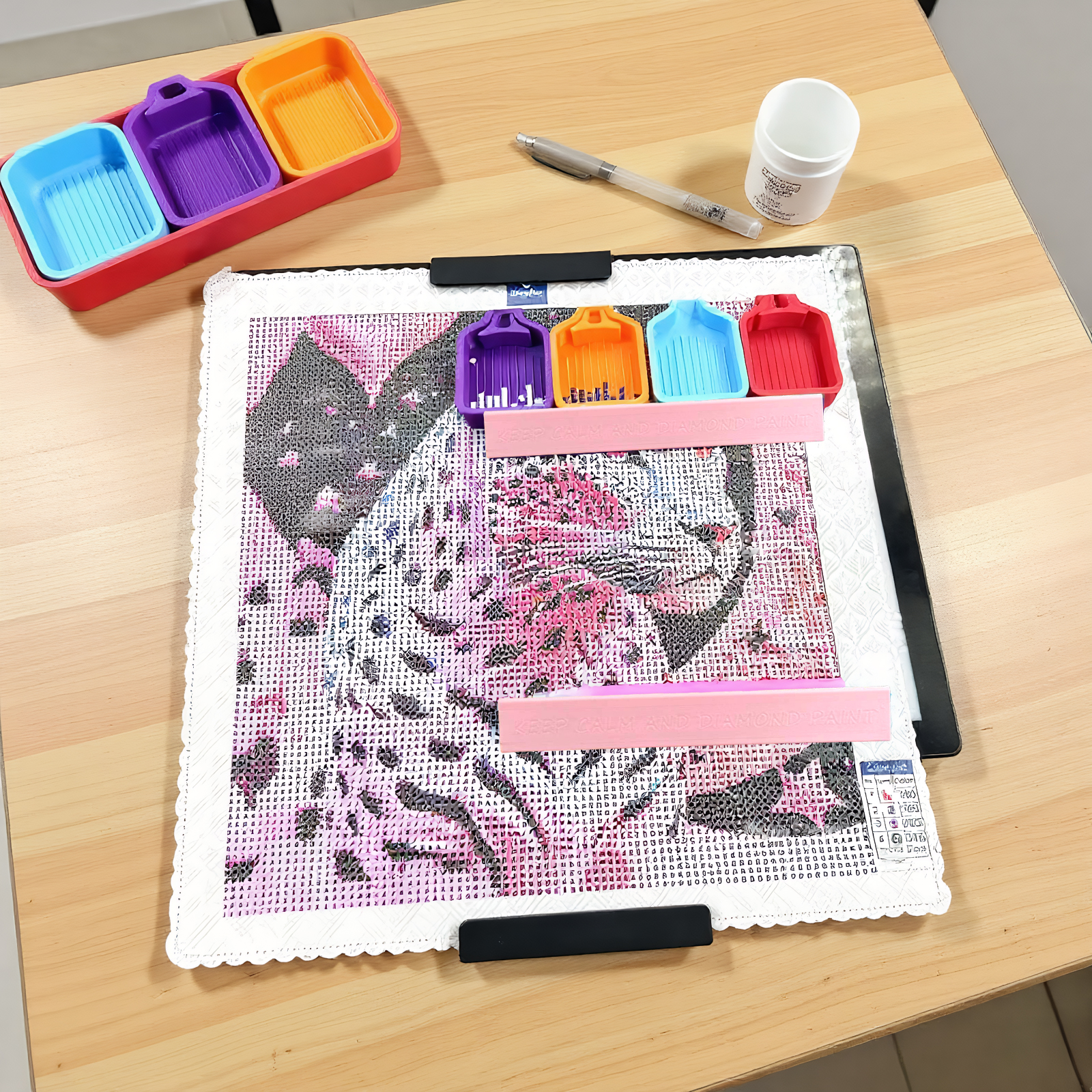 NEW Diamond Art Tray Holder Ma - مراجعة Desk Setup Lamp وسعره