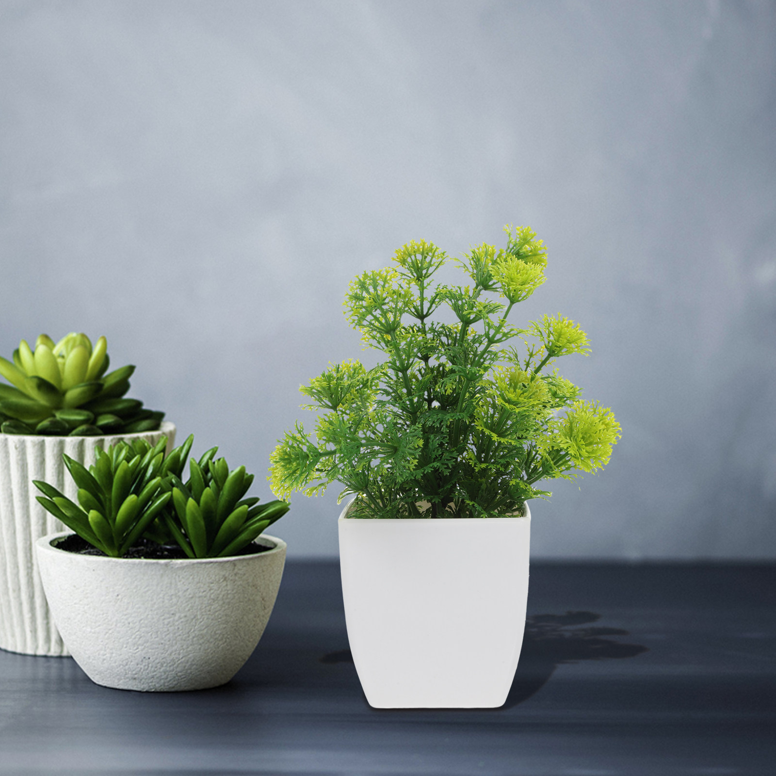 Small Artificial Plants in Pot - مراجعة Plant Pot Small Desk وسعره