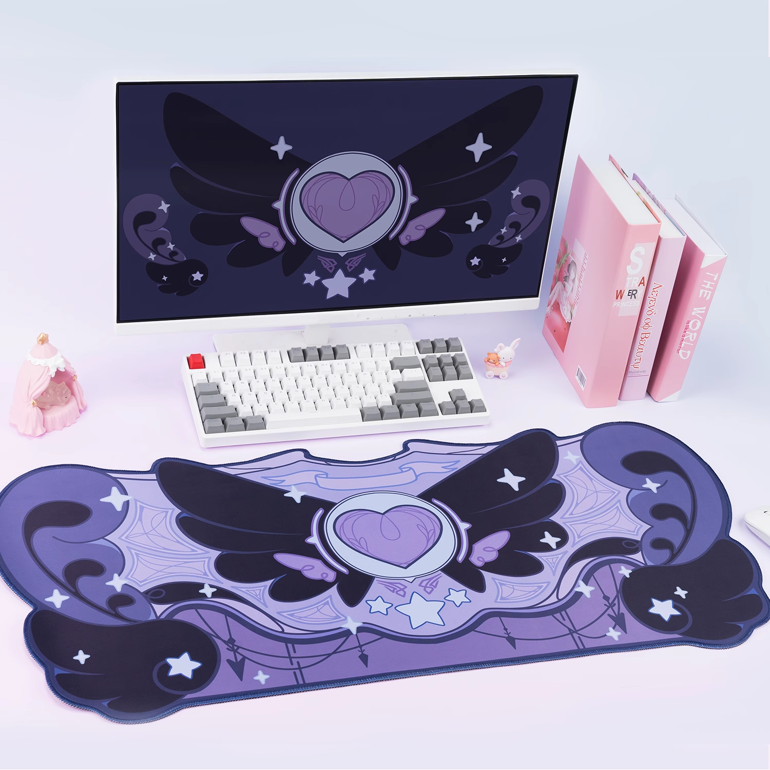 Extremely gaming mouse pad lap - مراجعة Desk Setup Dark وسعره