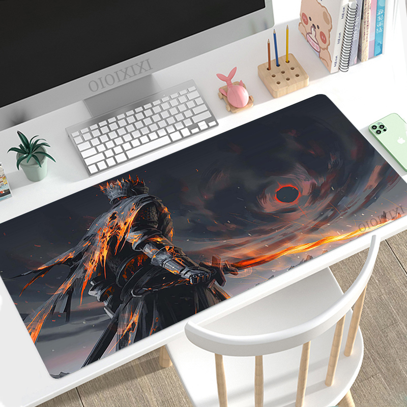 Dark Souls Mouse Pad Gamer XL  - مراجعة Desk Setup Dark وسعره