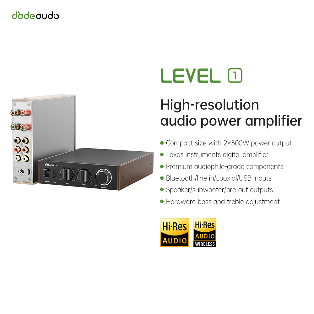 JadeAudio Level 1 Desktop HiFi - مراجعة Desk Hifi Setup وسعره