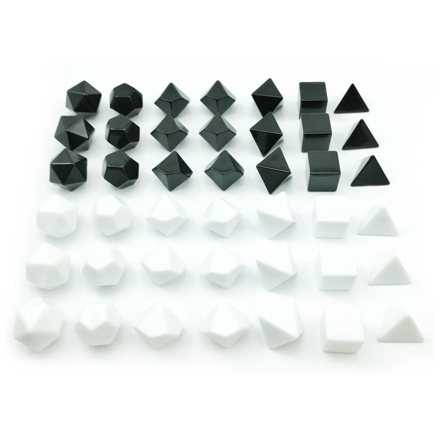 7 Pcs Set of Black White Blank - مراجعة Desk Setup Black وسعره