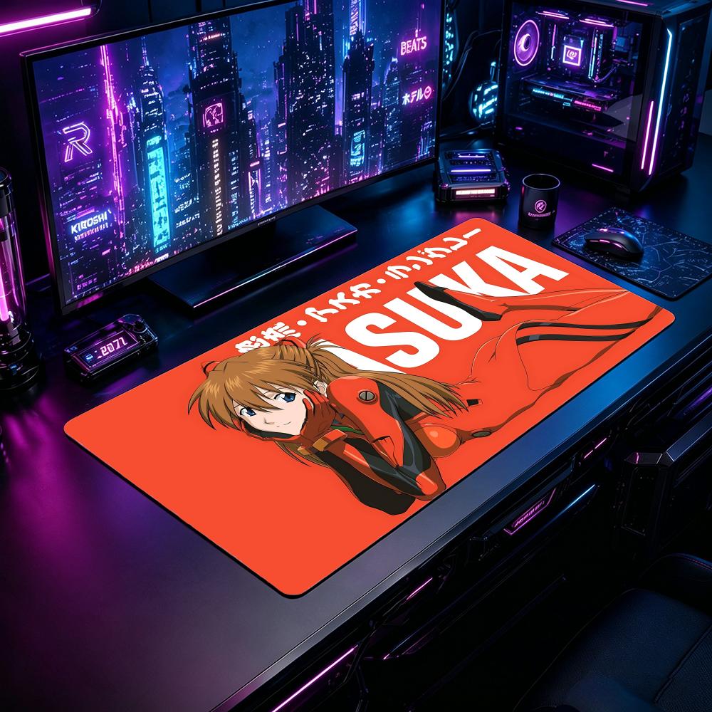 Gaming Mouse Pad NNeon Genesis - مراجعة Desk Setup With Laptop وسعره